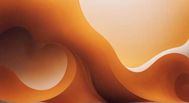 a painting of orange and orange paint is shown in this image