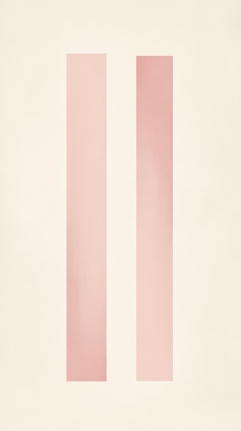 a painting of pink and white lines with the words  x  on the bottom