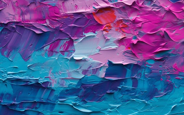 A painting of a purple and pink abstract background