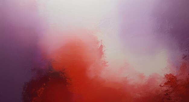 a painting of a red and purple colored background with a red and purple line