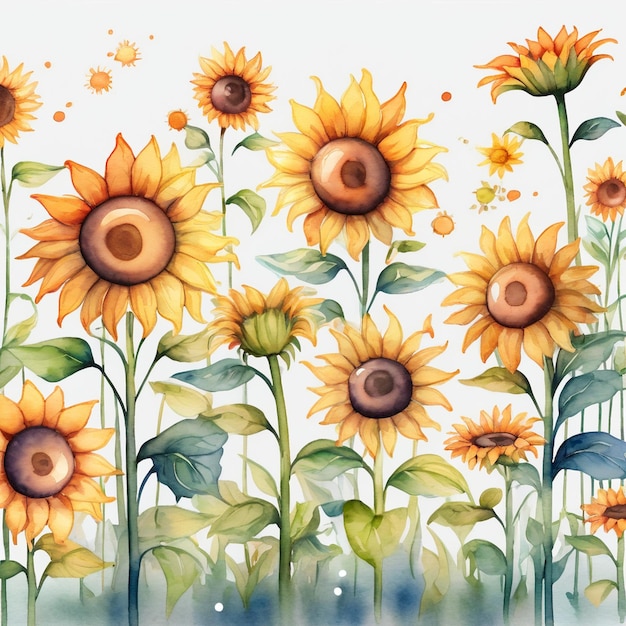 a painting of sunflowers with the words  sunflowers