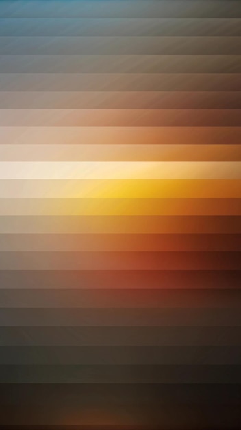 Photo a painting of a sunset with a line of lines