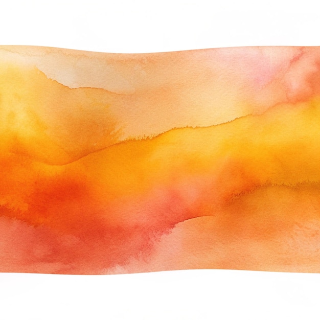 Photo a painting of a watercolor painting of a cloud in orange and yellow