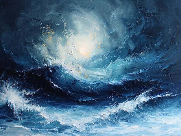 a painting of a wave that has the word surfers on it