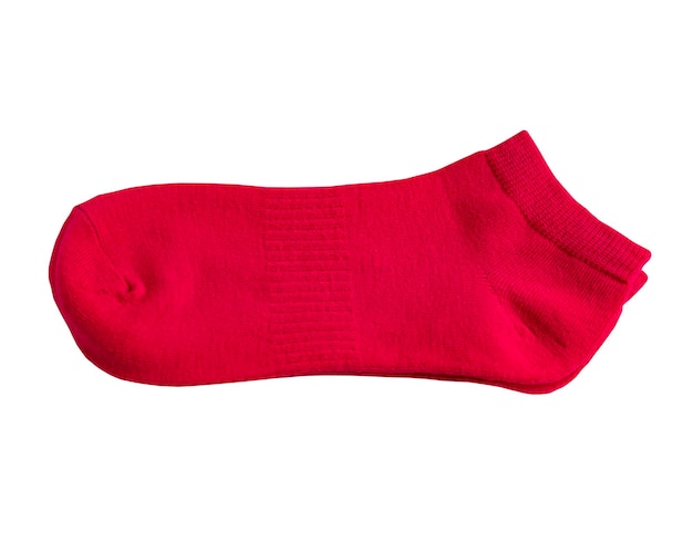 A pair of cotton pink socks Children's socks Sports socks Cotton