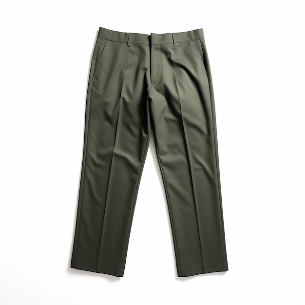 Photo a pair of men  s pants with a green stripe