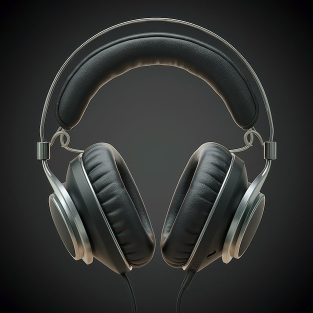 Photo a pair of modern realistic headphone ai generated jpg image