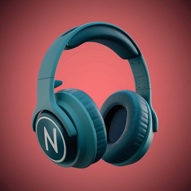 Photo a pair of modern realistic headphone ai generated jpg image