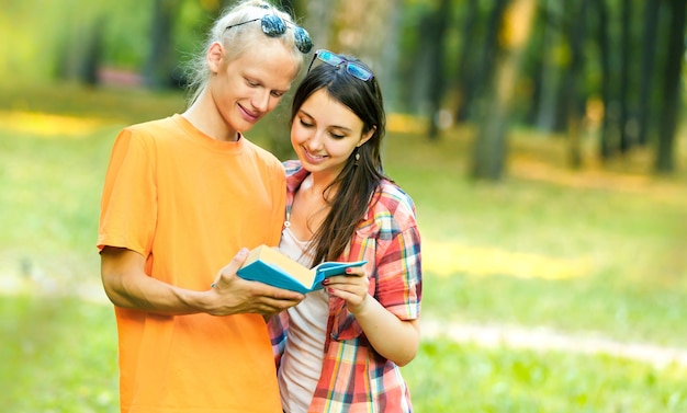 pair students with a book in the Park 