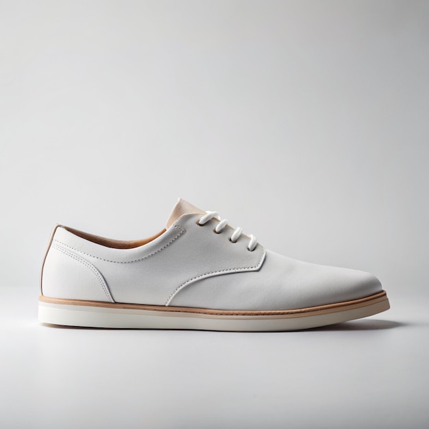 a pair of white shoes mockup