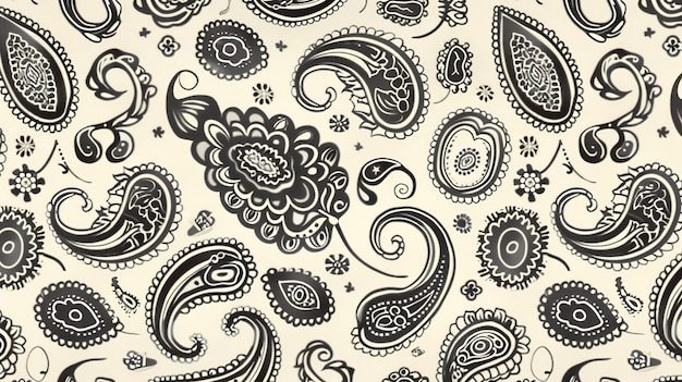 Photo paisley pattern seamless wallpaper ar 169 job id de0be83fd37a45cca03ca6515fae11d5