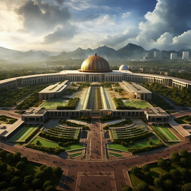 Pakistan capital islamabad parliament images Generative AI