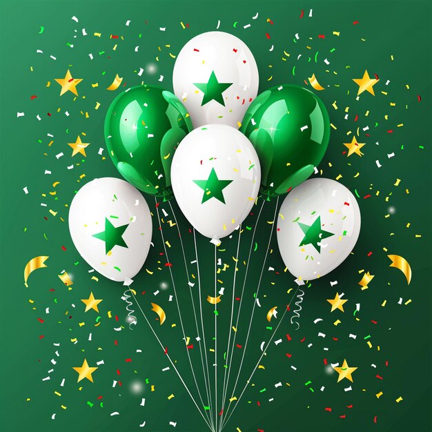 pakistan celebrations illustration background