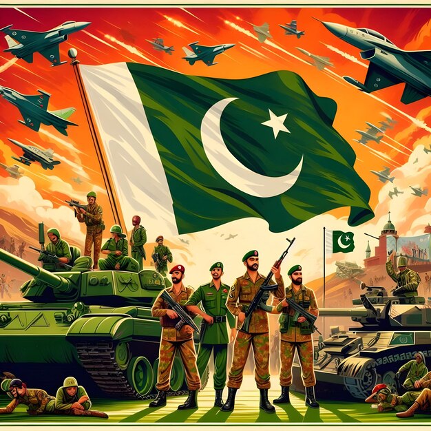 pakistan defence day poster