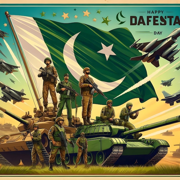 pakistan defence day poster