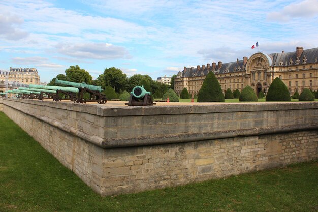 Palace des Invalides in Paris France Famous landmark