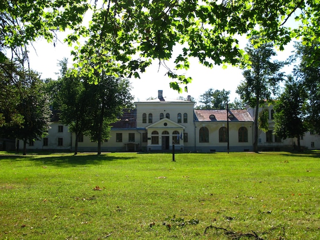 The palace in Estonia country