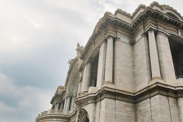 Palace of Fine Arts in Mexico City CDMX