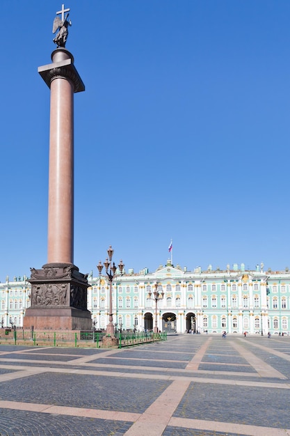 Palace Square in StPetersburg Russia