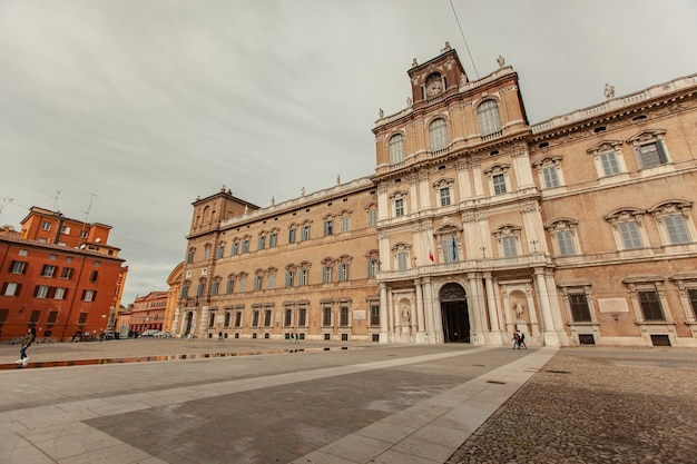 Palazzo Ducale in Modena, Italy. In eglish Ducal palace in Modena, the historic italian city.