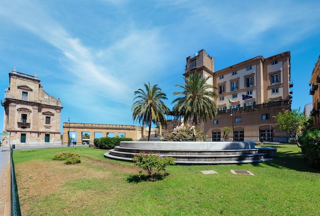 Palermo city view Sicily Italy