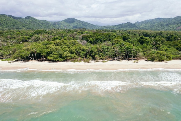 Palomino beach at La Guajira in Colombia South America