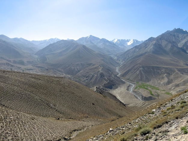 The Pamir Mountains on Afghan soil