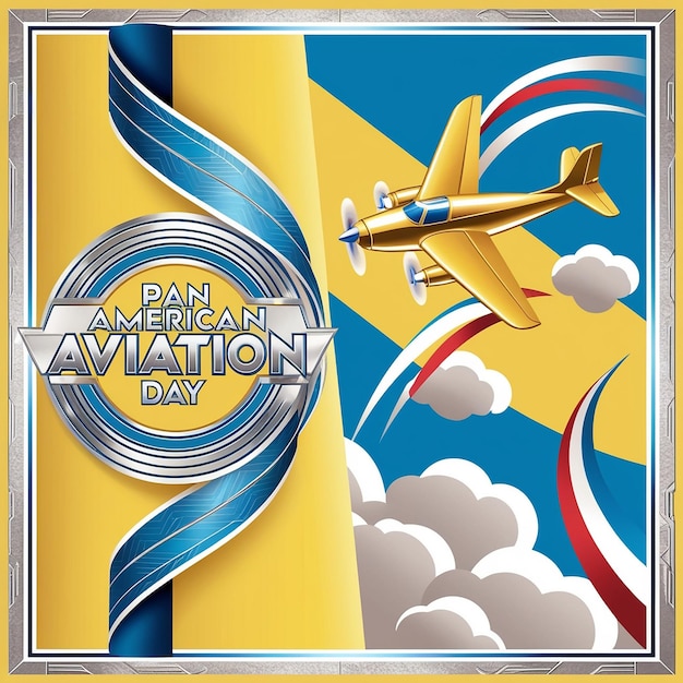 Photo pan american aviation day american aviation day concept