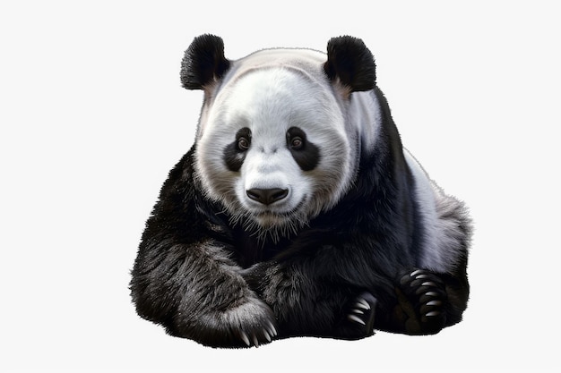 Panda Isolated In Transparent Background