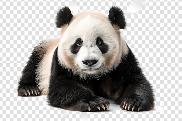 Panda Isolated In Transparent Background