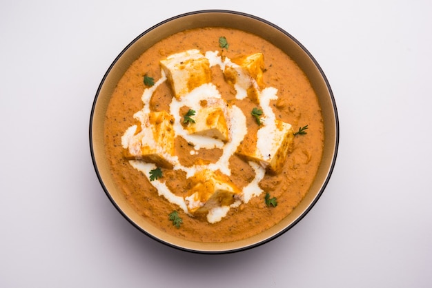 Paneer Butter Masala or Cheese Cottage Curry