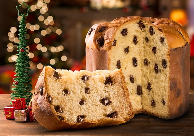 Panettone is the traditional Italian dessert for Christmas