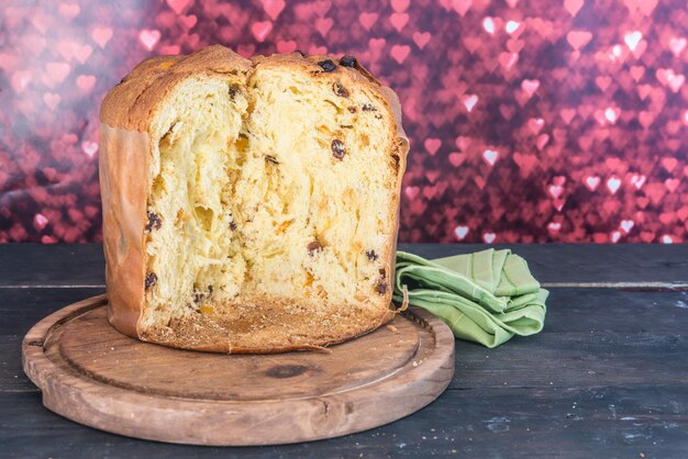 Panettone  typical dessert