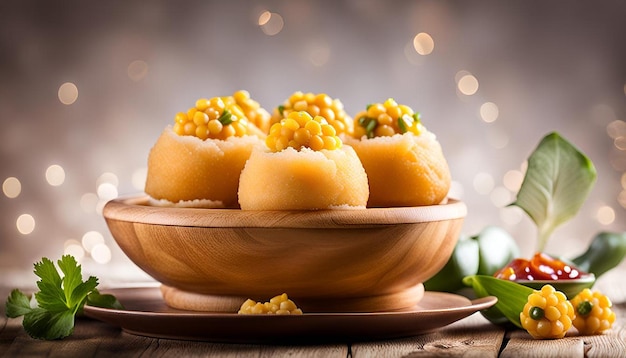 Pani Puri with Corn