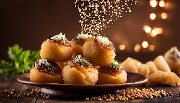 Pani Puri with Roasted Cumin