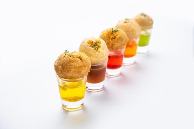 Panipuri shot or Golgappa Shots