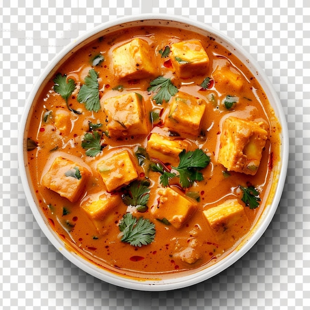 Photo panner tikka masala indian cuisine