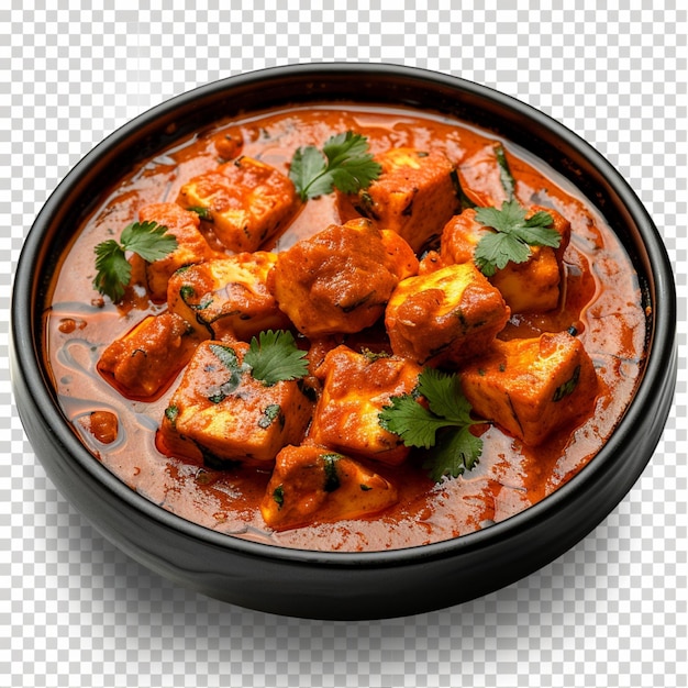 Photo panner tikka masala indian cuisine