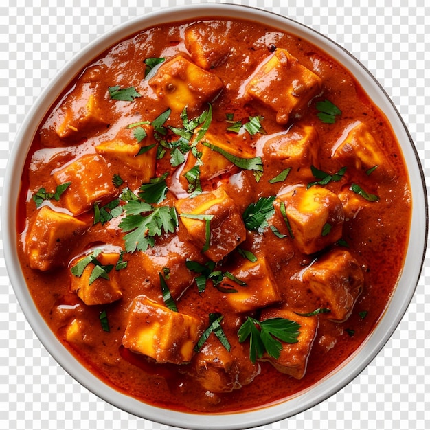 Photo panner tikka masala indian cuisine