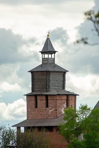 Panorama of the architecture of Nizhny Novgorod