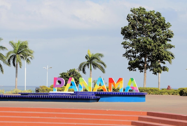 Panorama city panama skyscrapers and buildings in panama