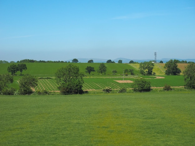 Panorama between Edinburgh and Glasgow