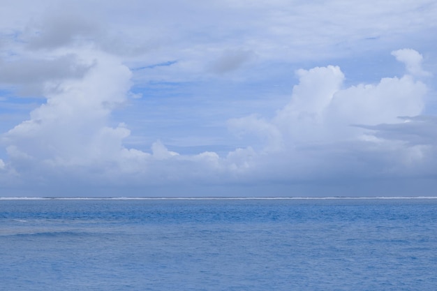 panorama of the Indian Ocean