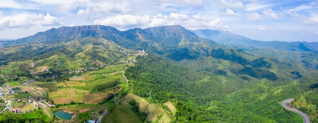  panorama mountain peak Thailand and landmark phetchabun 