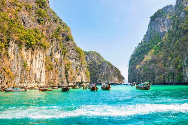 Panorama of Phi Phi island