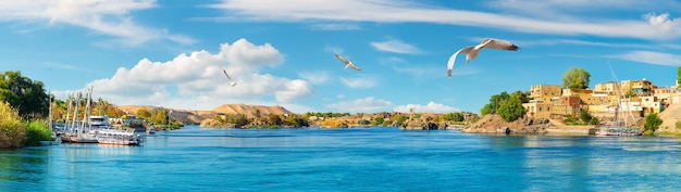 Panorama river Nile