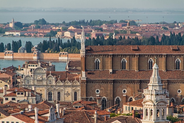 Panorama of Venice Italy