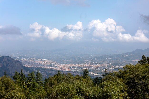 Panoramic view of Alcoy