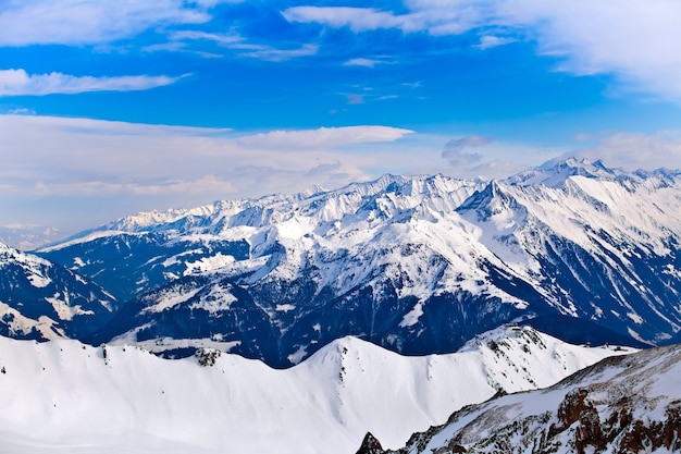 Panoramic view of the mountains