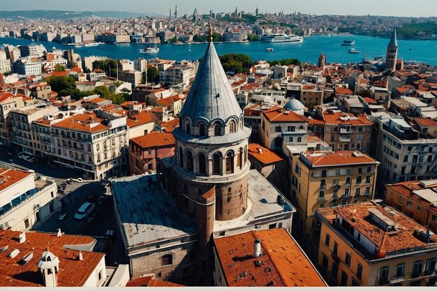 Panoramic views from Galata Tower